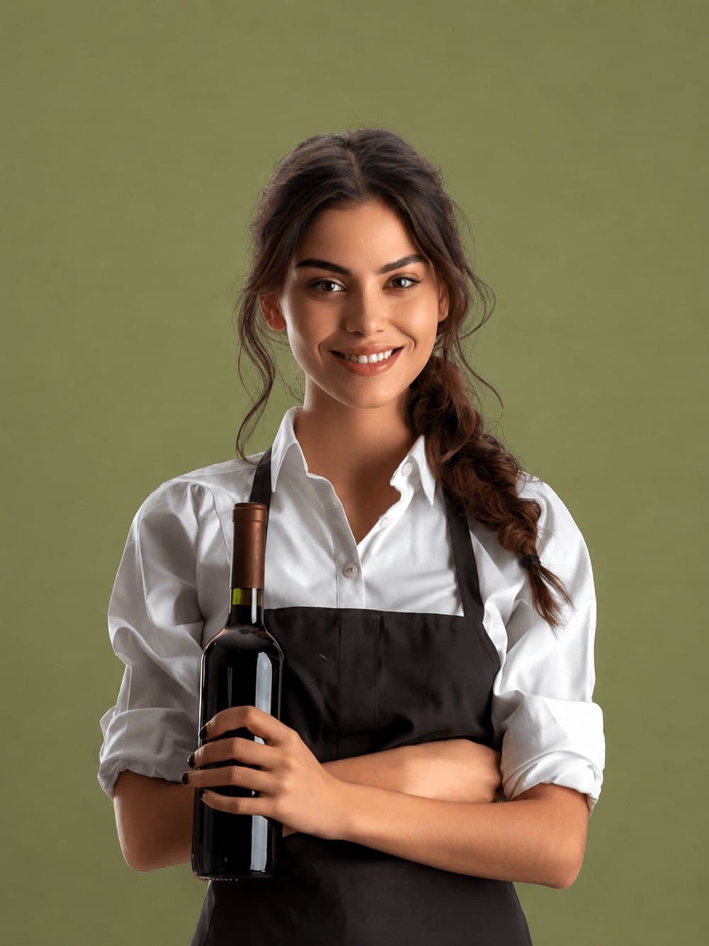 Une serveuse